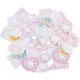 Cogimyun Fluffiness Stickers Sack Pouch