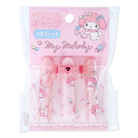 My Melody Bow Pencil Caps