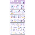 Stickers 4 Size BT21 Mang