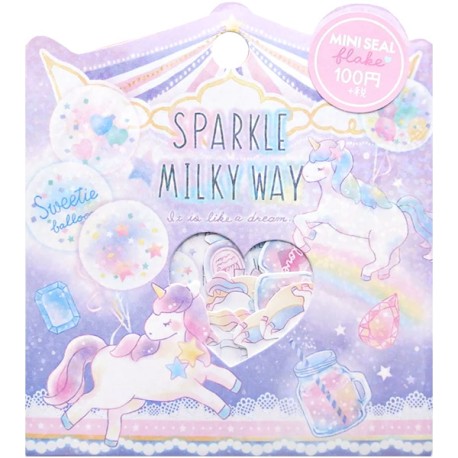 Saco Stickers Sparkle Milky Way