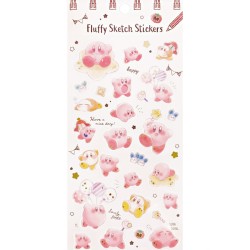 Kirby Fluffy Sketch Stickers