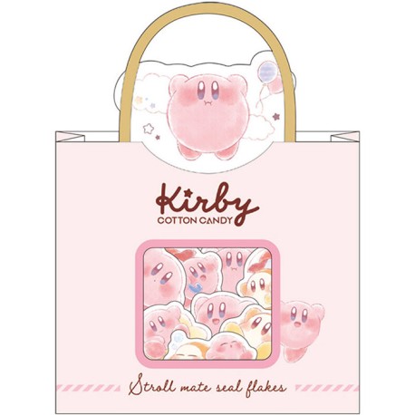 Kirby Cotton Candy Stroll Mate Stickers Sack