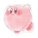 Sticker Big Deco Kirby