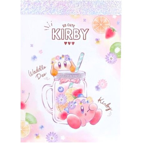 Mini Bloco Notas Kirby & Waddle Dee
