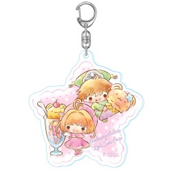 Cardcaptor Sakura x Little Twin Stars Sakura & Syaoran Keychain