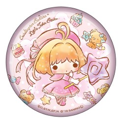 Cardcaptor Sakura x Little Twin Stars Sakura & Kero-Chan Button Badge