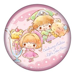 Cardcaptor Sakura x Little Twin Stars Sakura & Syaoran Button Badge
