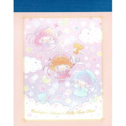 Mini Bloc Notas Cardcaptor Sakura x Little Twin Stars Celestial