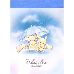 Mini Bloc Notas Pikachu Umbrella
