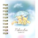 Pikachu Umbrella Mini Notebook
