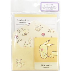 Pikachu Mini Letter Set