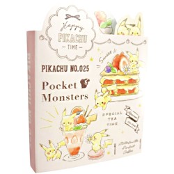 Pikachu Special Tea Time Memo Book