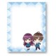 Itsu Datte Bokura no Koi wa 10 Cm Datta Plaid Blue Mini Memo Pad