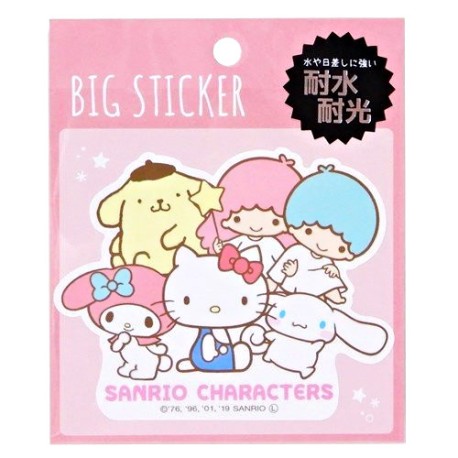 Sanrio Characters Big Deco Sticker