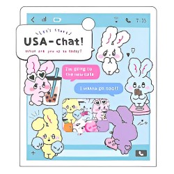 Saco Stickers Usachan USA-chat