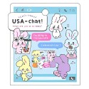 Saco Stickers Usachan USA-chat