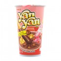 Yan Yan Biscuit Sticks Double Cream Strawberry Dip
