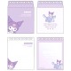 Kuromi Choose Happiness Mini Letter Set