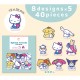 Bolsa Pegatinas Upbeat Friends Sanrio Characters