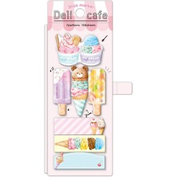 Notas Adhesivas Die-Cut Deli Cafe Ice Creams