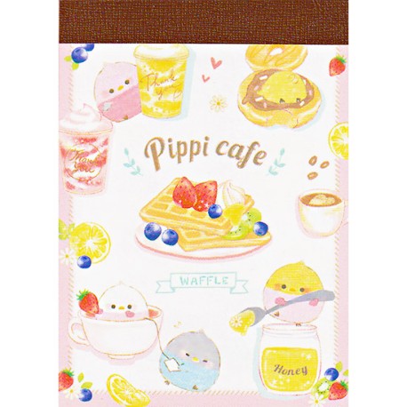 Mini Bloco Notas Pippi Cafe