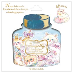 Saco Stickers Jamjelly Fluffy Kittens