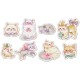 Bolsa Pegatinas Jamjelly Fluffy Kittens