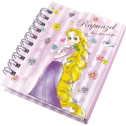 Mini Caderno Rapunzel Flower Gleam