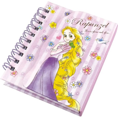 Mini Caderno Rapunzel Flower Gleam