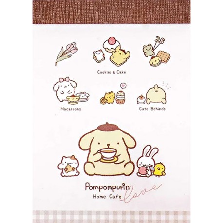 Mini Bloc Notas Pompom Purin Home Cafe