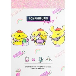 Pompom Purin Happy Lucky Mini Memo Pad