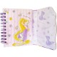 Mini Caderno Rapunzel Flower Gleam