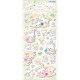 Blooming Clover Puffy Stickers