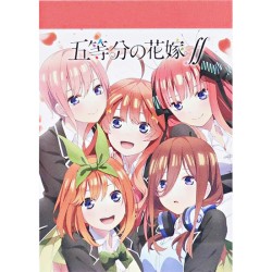 Mini Bloc Notas Quintessential Quintuplets