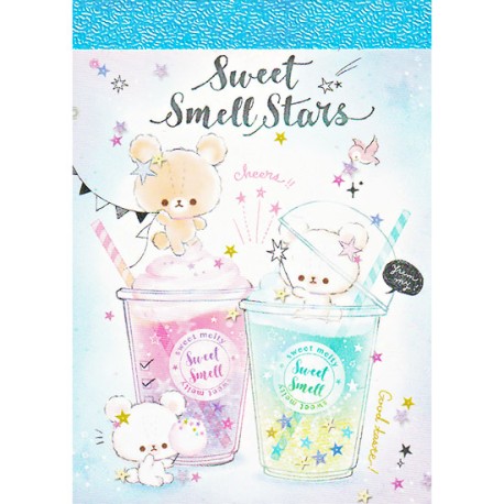 Mini Bloco Notas Sweet Smell Stars