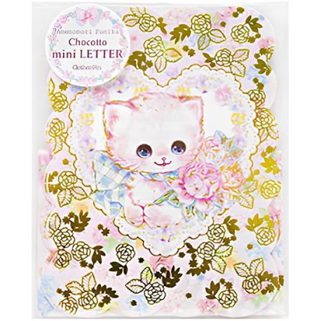 Amenomori Fumika Camellia Chocotto Mini Letter Set