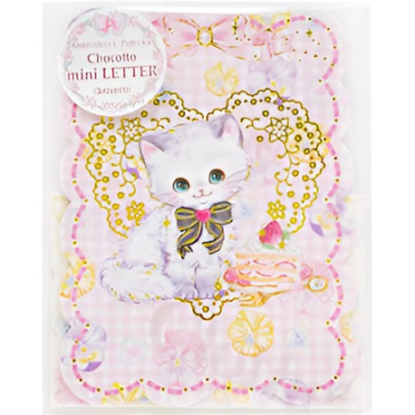 Amenomori Fumika Strawberry Cake Chocotto Mini Letter Set