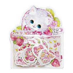 Amenomori Fumika Berries Stickers Sack