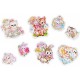 Amenomori Fumika Flowers Stickers Sack