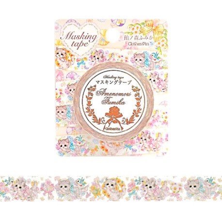 Amenomori Fumika Flower Washi Tape