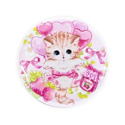 Amenomori Fumika Sweet Heart Button Badge