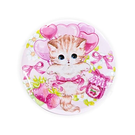 Amenomori Fumika Sweet Heart Button Badge