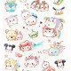 Disney Characters Fluffy Sketch Stickers