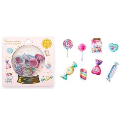 Saco Stickers Miraneige Sweet Candy