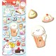 Bear Latte Puffy Stickers