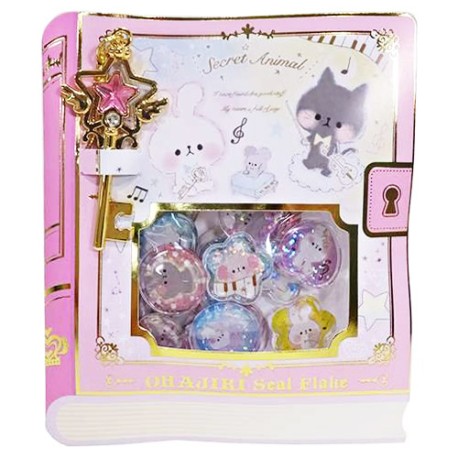 Set Apliques Ohajiki Secret Animal