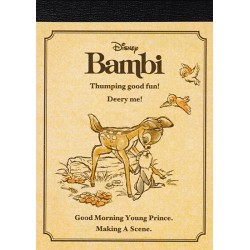 Bambi Mini Memo Pad