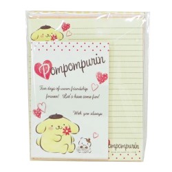 Pompom Purin Hearts Letter Set