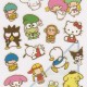 Sanrio Characters Tracing Stickers