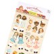Paper Doll Mate Index Stickers